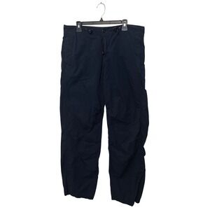 Diesel Military Style Pants Mens 36 Navy Made in Italy Cord Lock Toggle Combat